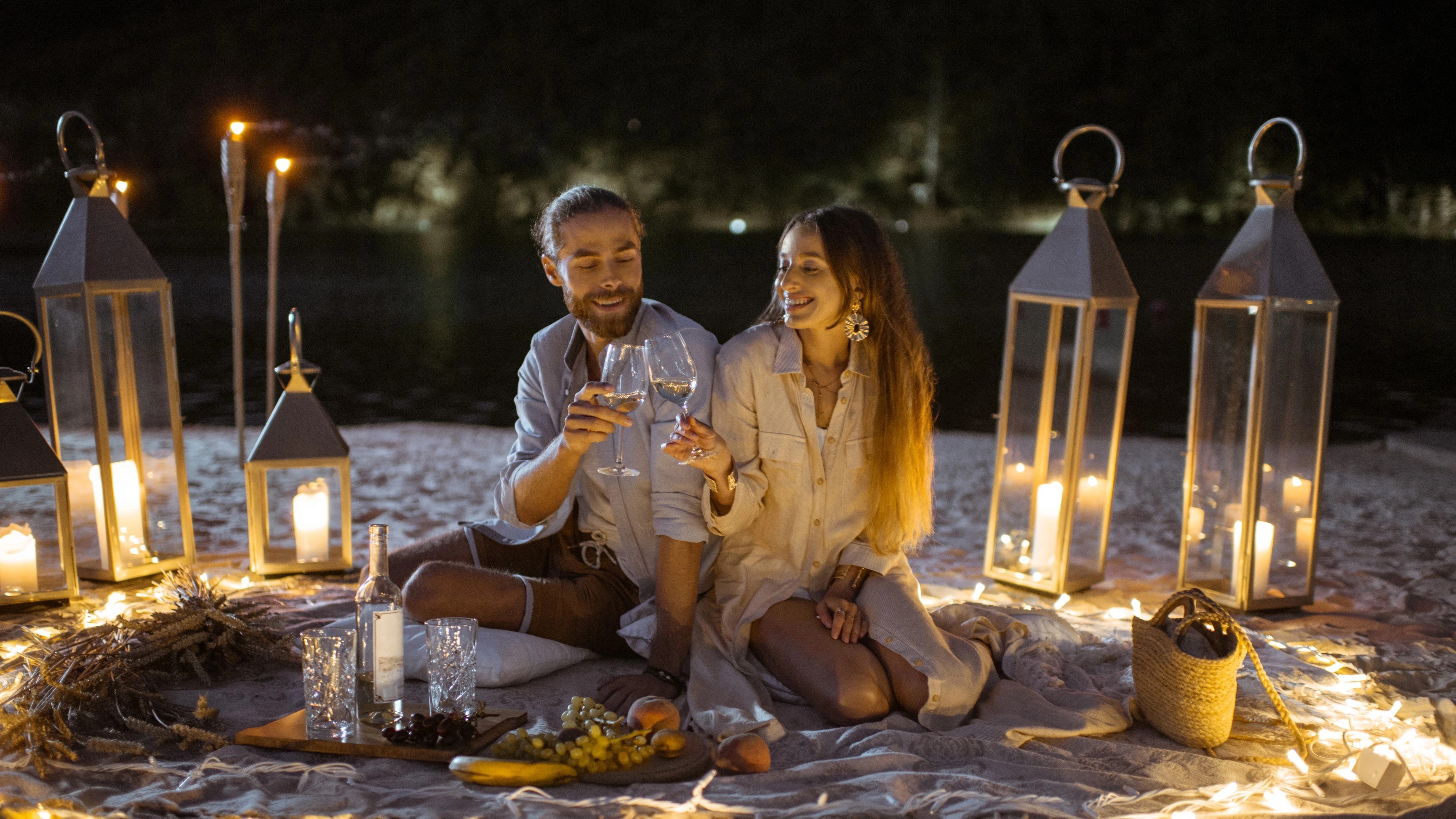 Romantic Dinner on the Beach